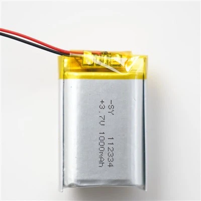 リチウムイオンポリマー電池 3.7V 1000mah